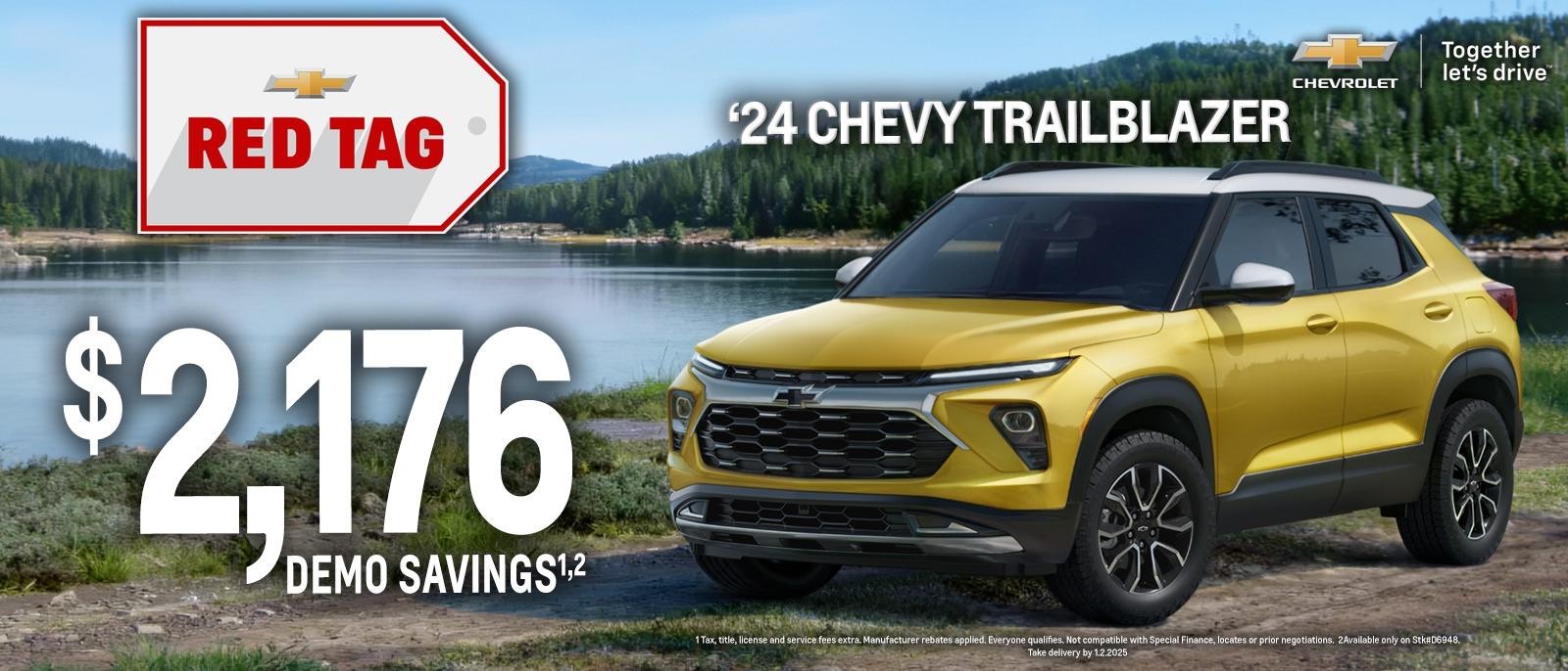 2024 Chevy Trailblazer
$2,176 Demo Savings