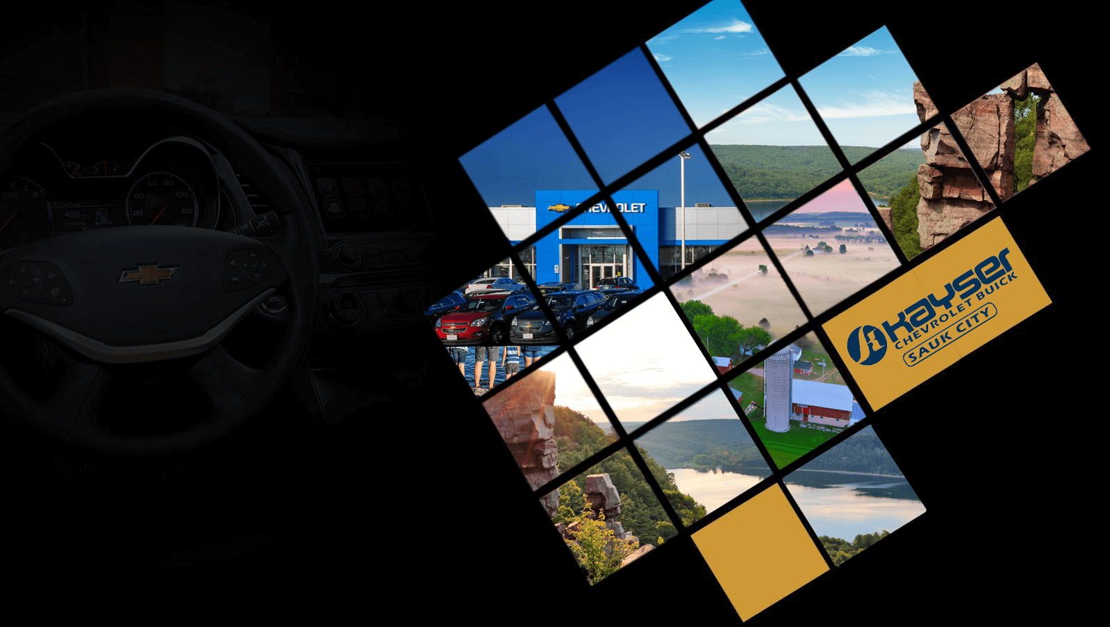 Kayser Chevrolet Buick in SAUK CITY, WI Serving Middleton, Baraboo