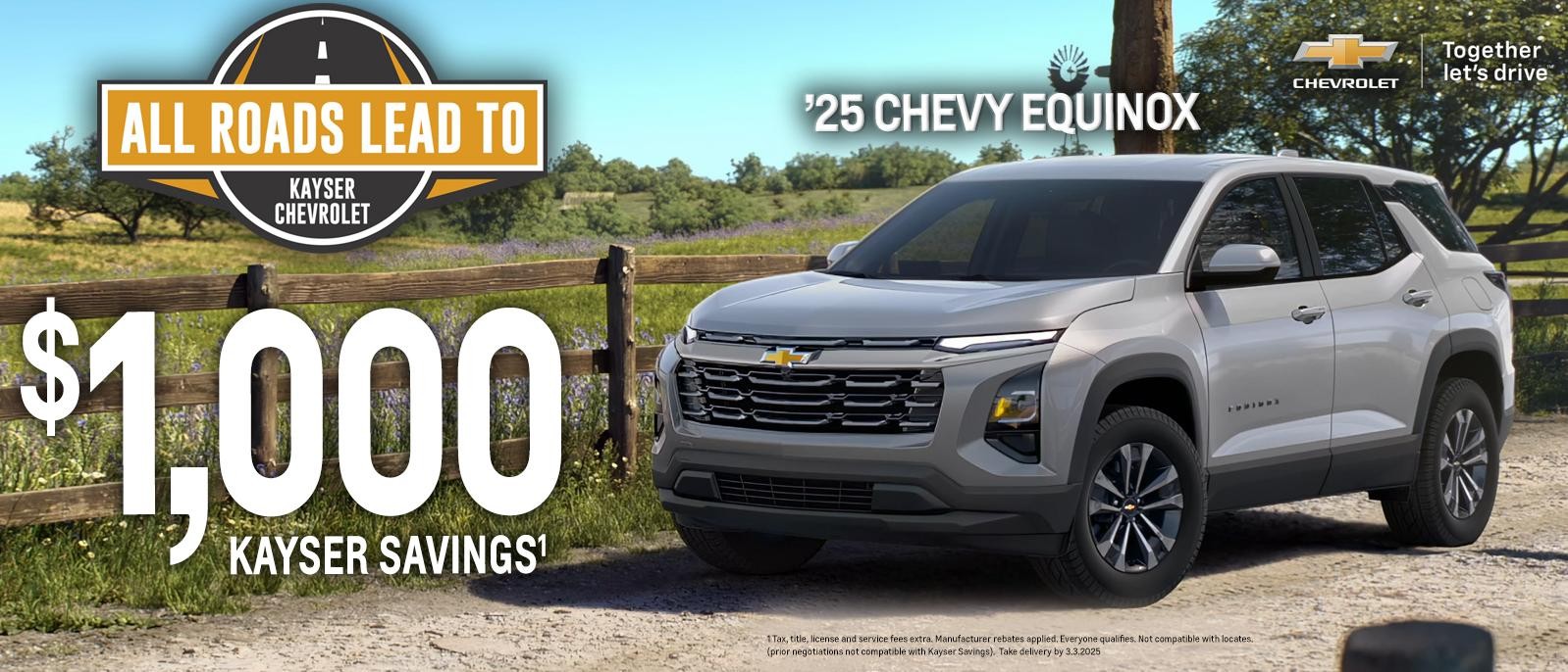 25 chevy equinox  