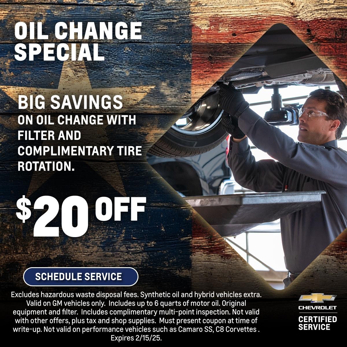 Oil Change SPECIAL