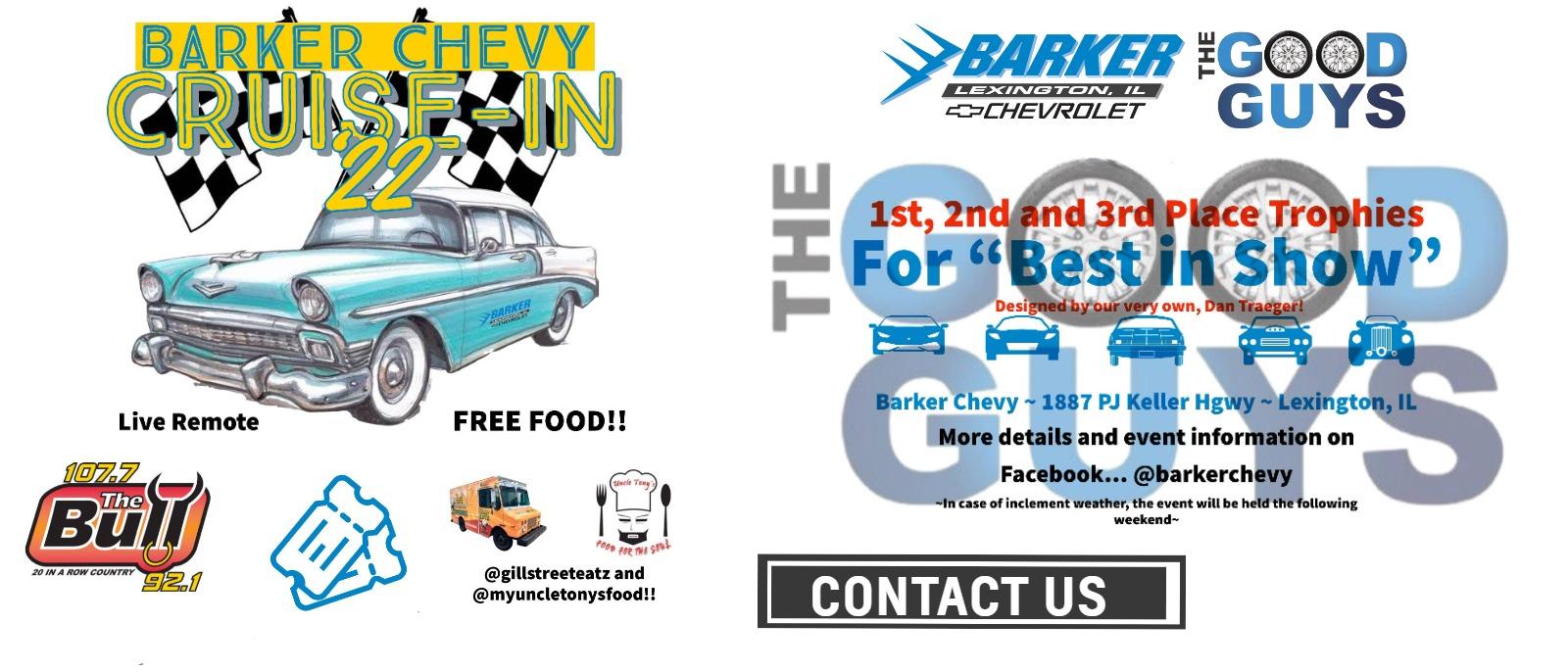 Barker Chevrolet A Preferred Auto Dealer in LEXINGTON, IL