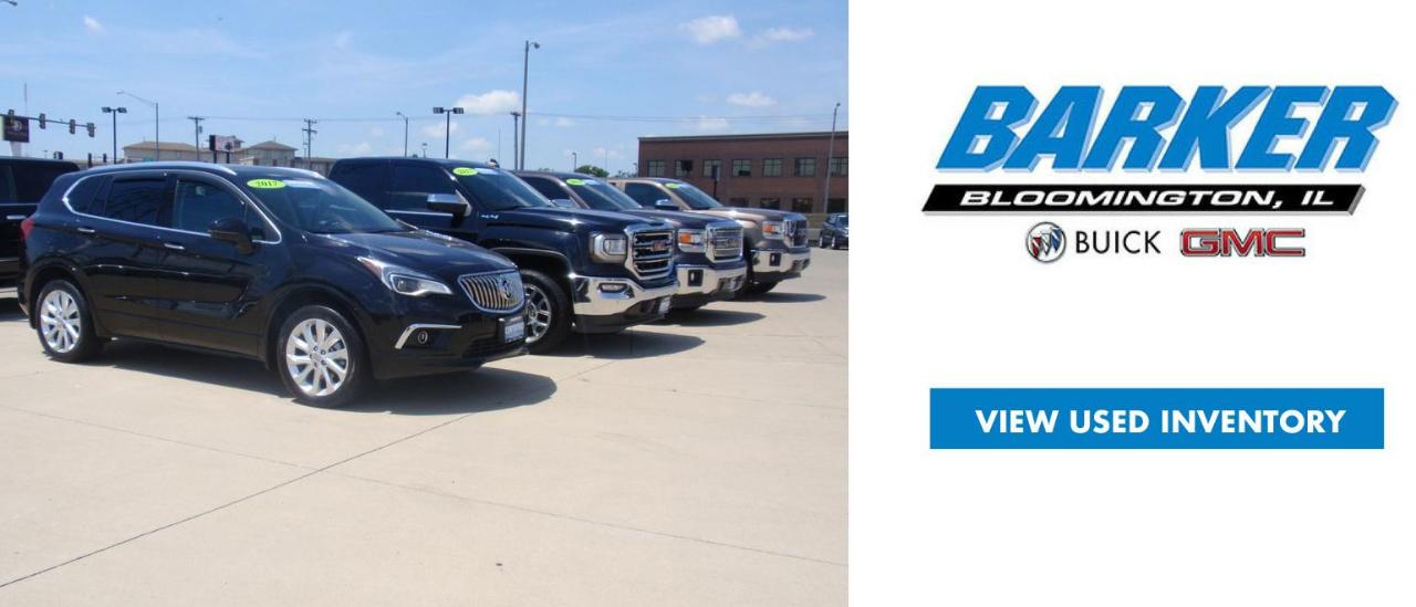 Large Selection of Used vehicles at Barker Buick GMC in BLOOMINGTON