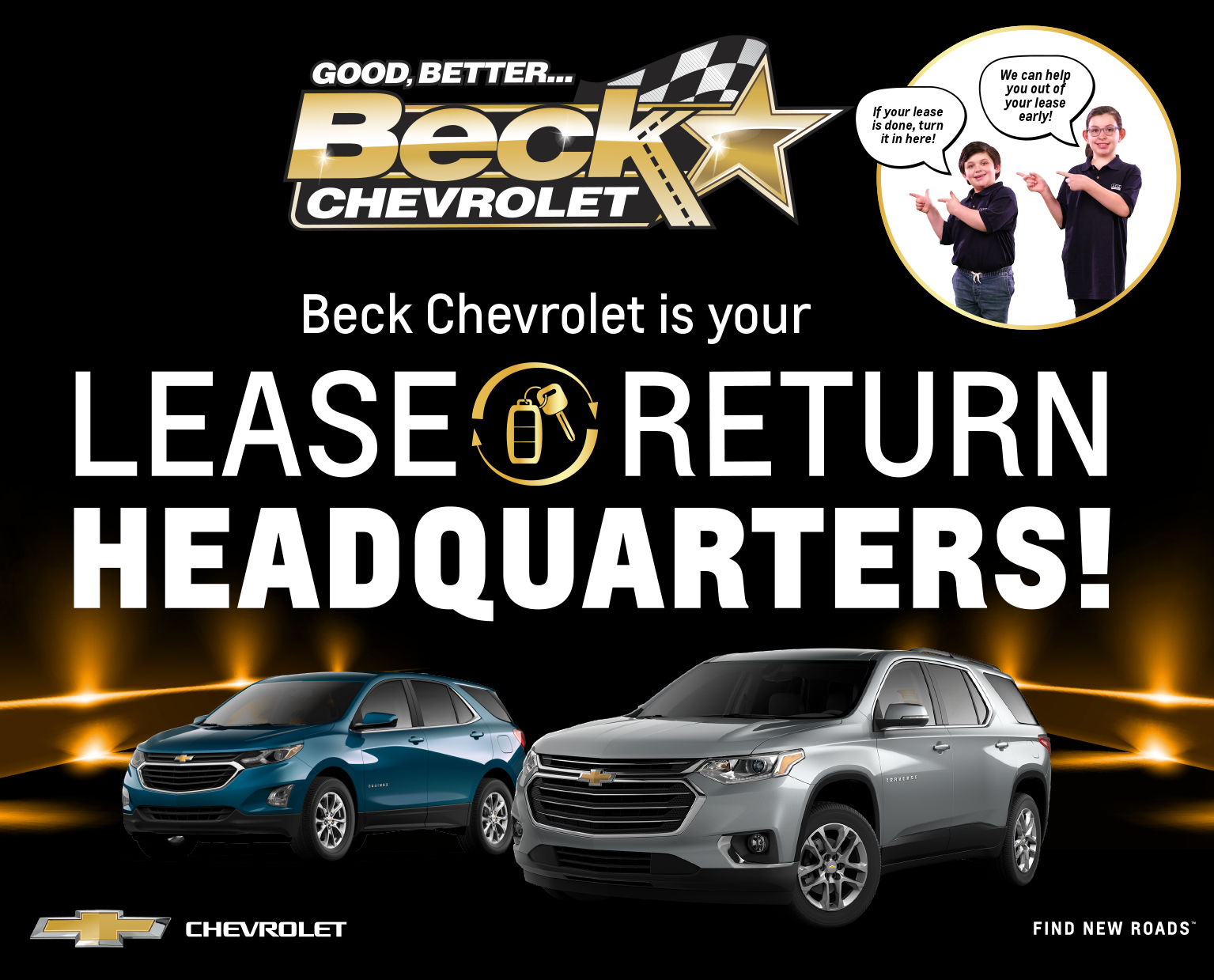 Beck Chevrolet is a YONKERS Chevrolet dealer and a new car and used car
