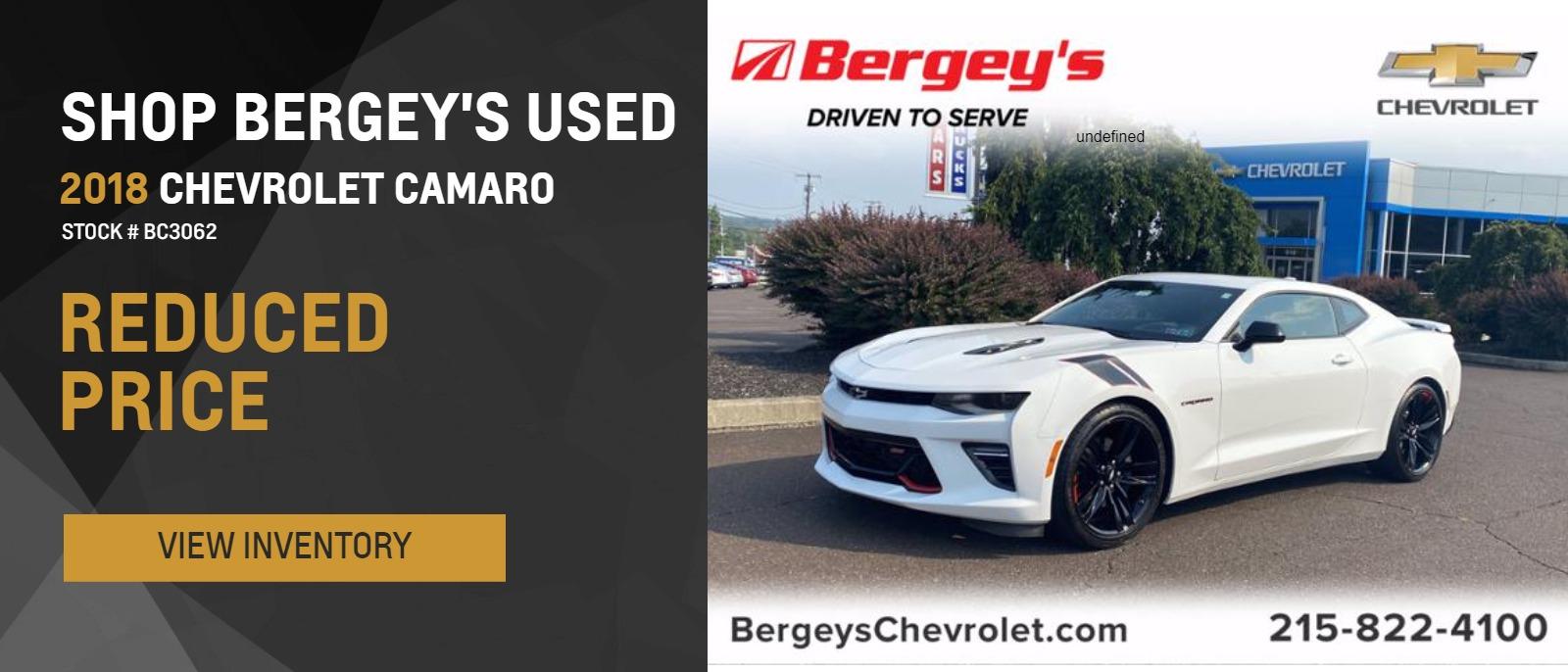 Bergey's Chevrolet - New & Used Car Dealership In COLMAR, PA