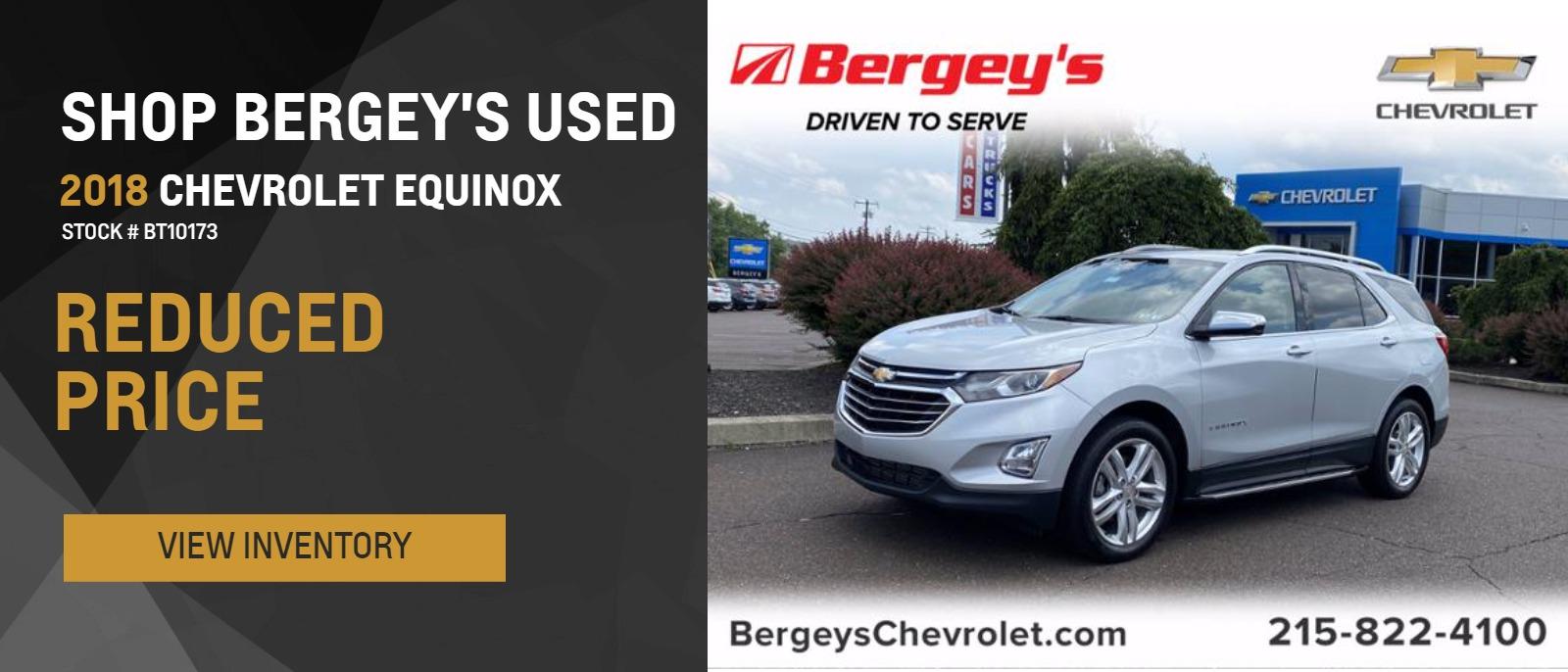 Bergey's Chevrolet New & Used Car Dealership in COLMAR, PA