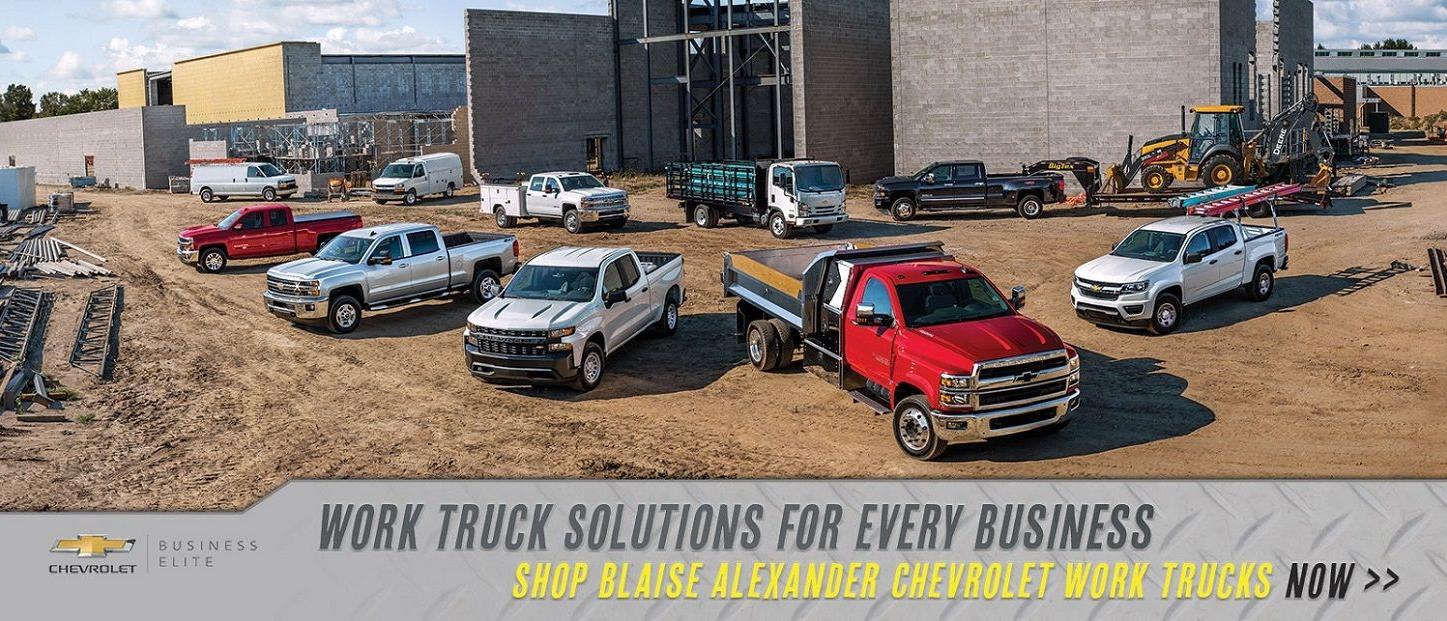 Chevrolet Work Trucks Blaise Chevrolet Muncy, PA