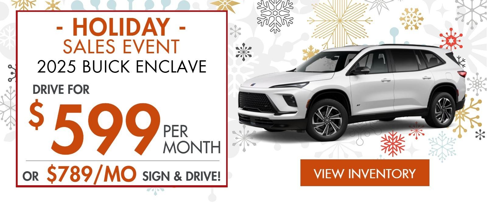 2025 ENCLAVE SPORT TOURING OFFER FROM BOB PION BUICK GMC IN CHICOPEE, MA