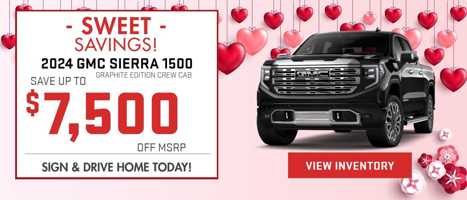 2024 SIERRA 1500 GRAPHITE EDITION CREW CAB OFFER FROM BOB PION BUICK GMC IN CHICOPEE, MA