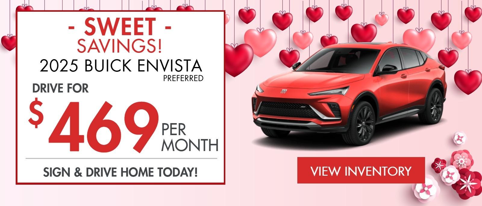 2025 ENVISTA PREFERRED OFFER FROM BOB PION BUICK GMC IN CHICOPEE, MA