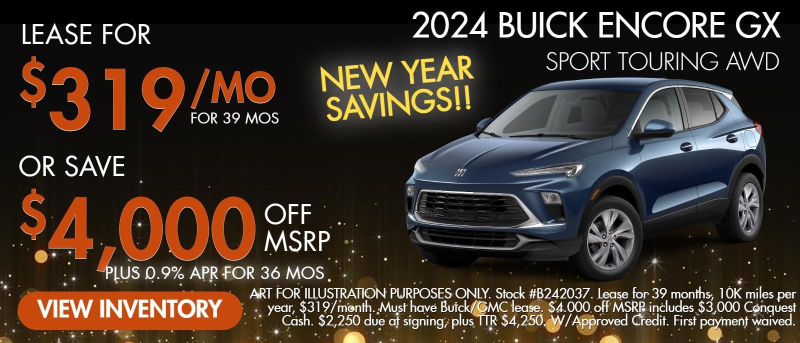 2024 ENCORE GX OFFERS FROM BOB PION BUICK GMC IN CHICOPEE, MA