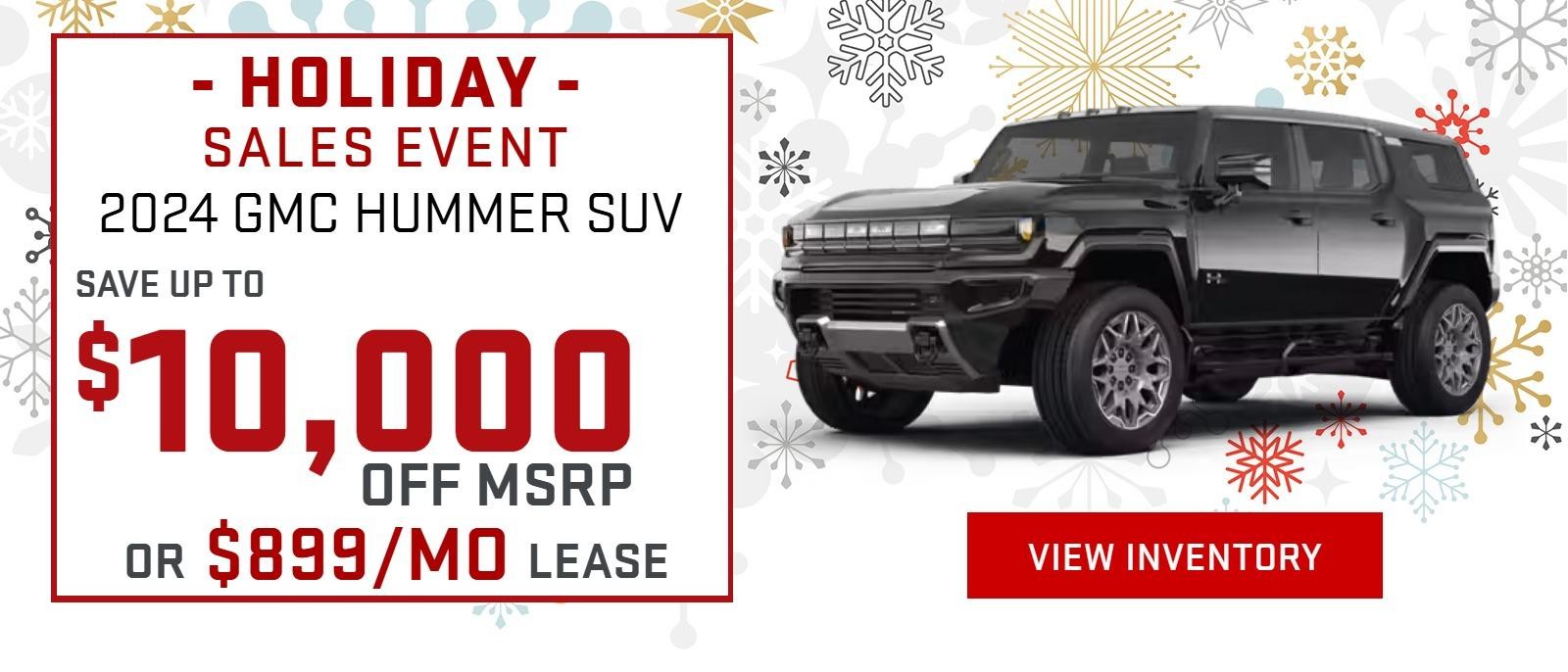 2024 HUMMER OFFER FROM BOB PION BUICK GMC IN CHICOPEE, MA