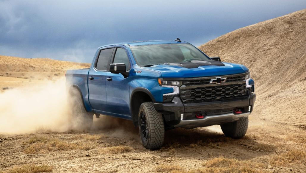 New Silverado ZR2 front view