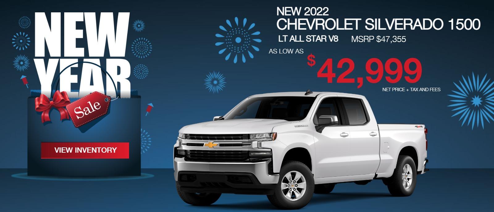 Silverado 1500 Special - Net Price of $42,999