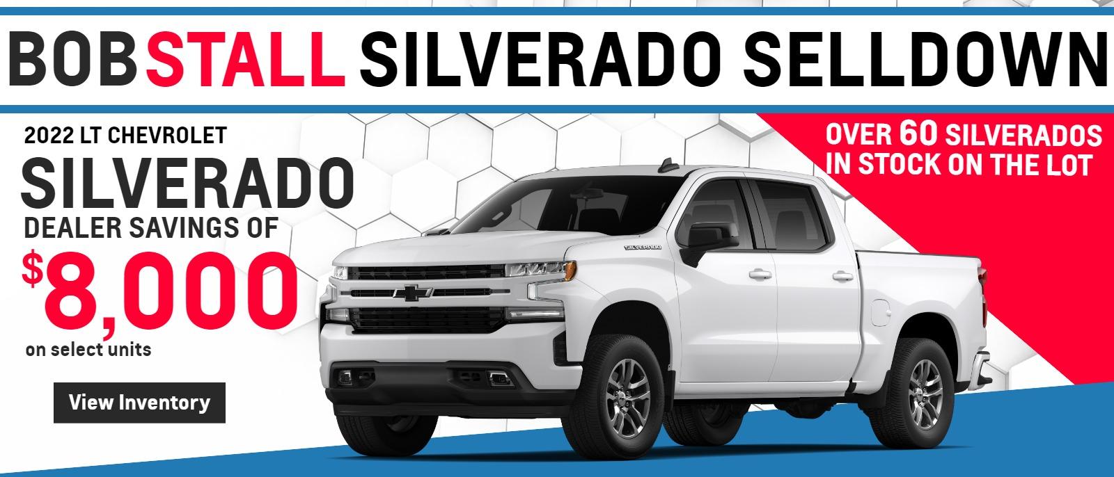 Silverado Dealer Savings - $8,000