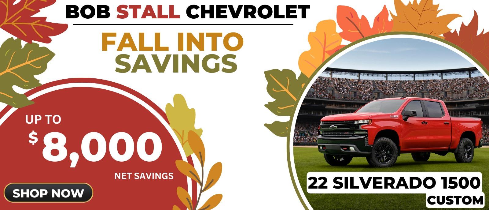 Silverado 1500 Net Savings - $8000