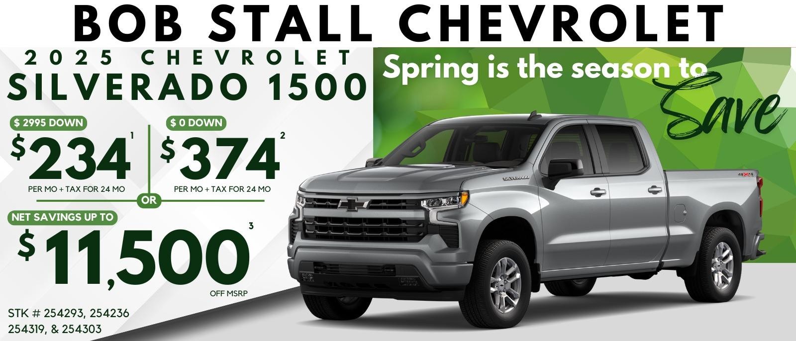 2025 Silverado - Your Payment, Your Way