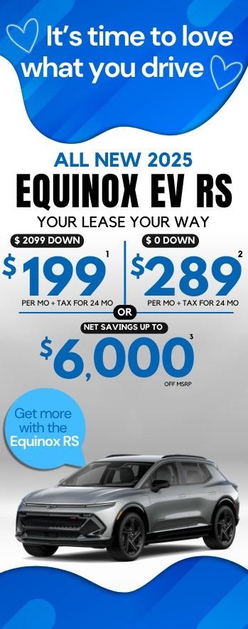 Equinox EV - Your Lease, Your way