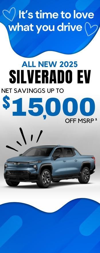 Silverado EV Net Savings up to $14000