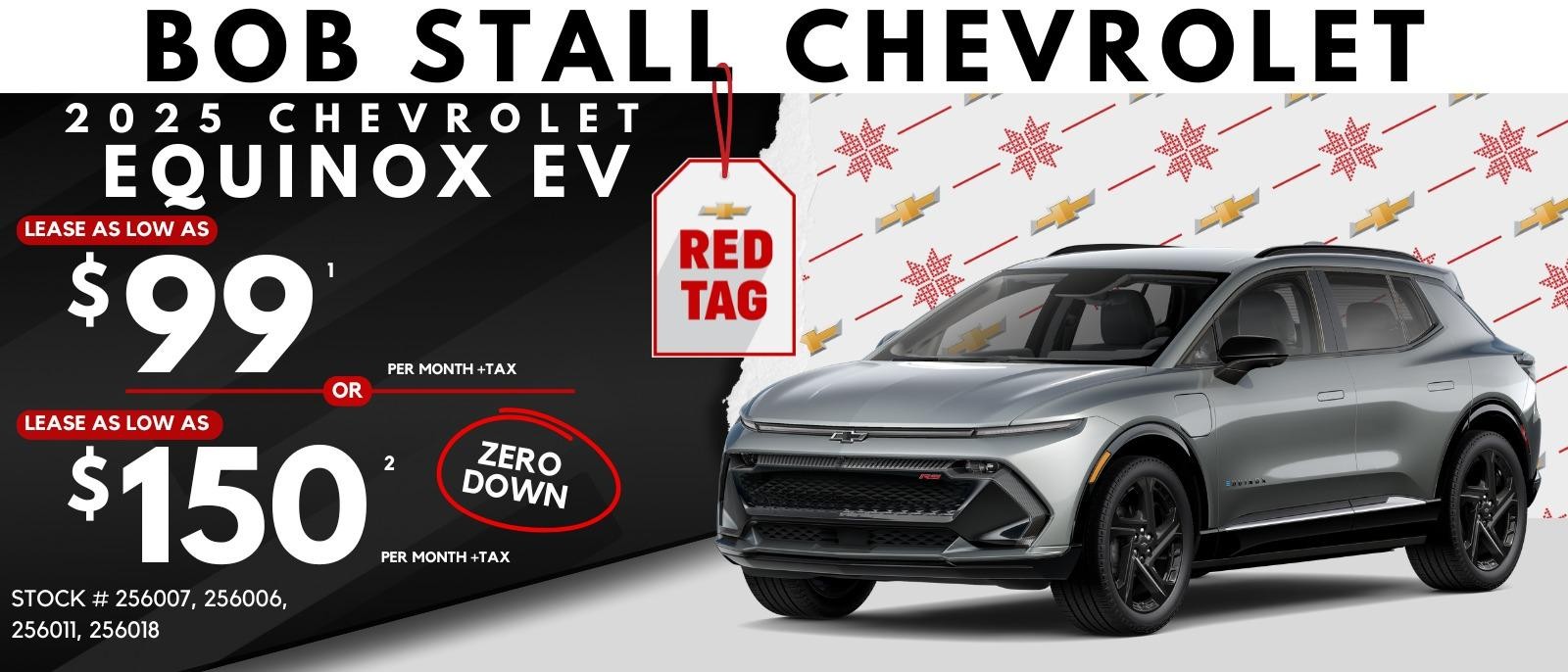 Hero 2024 Equinox EV Savings - $99 per month + tax for 24 months or Zero Down $150 per month + tax for 24 months