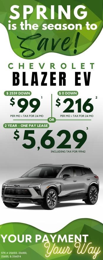 Blazer EV - Your Payment, Your Way