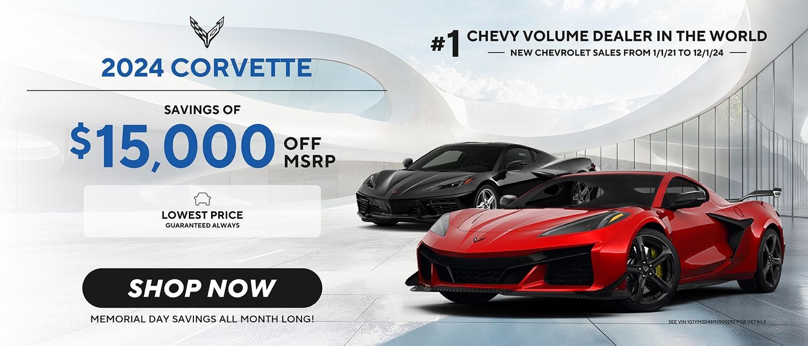 New Corvettes Up to $11,000 off MSRP