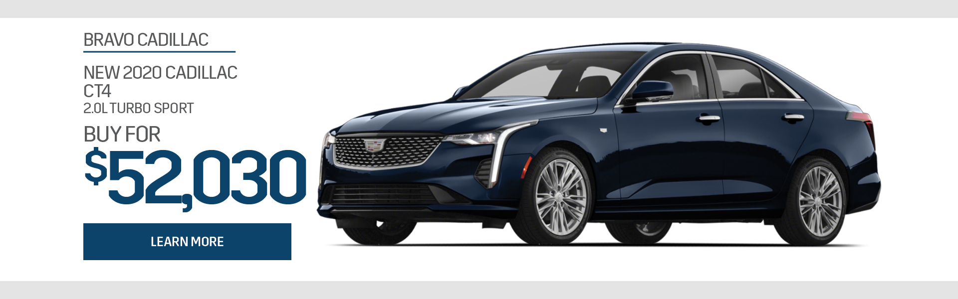 Bravo Cadillac is a EL PASO Cadillac dealer and a new car and used car