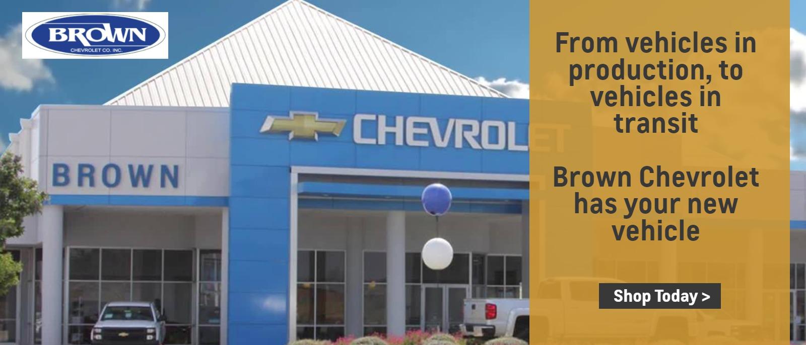 Brown Chevrolet in DEVINE, TX 1 New and Used Cars Retailer and