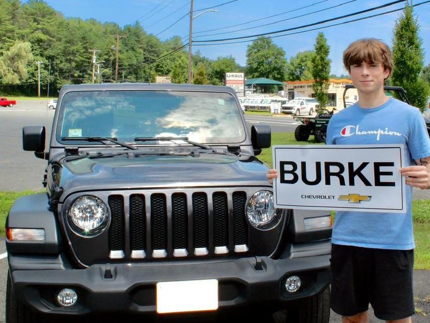 Welcome to the Burke Chevy Family, Jordan!