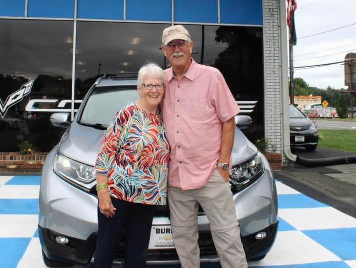 Welcome to the Burke Chevy Family, Mr. and Mrs. Mitchell!