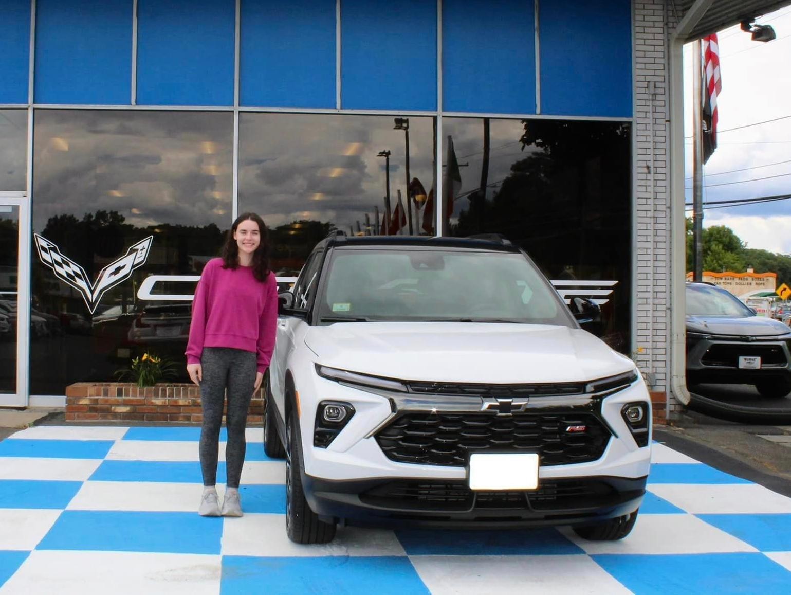 Welcome to the Burke Chevy Family, Kaleigh!