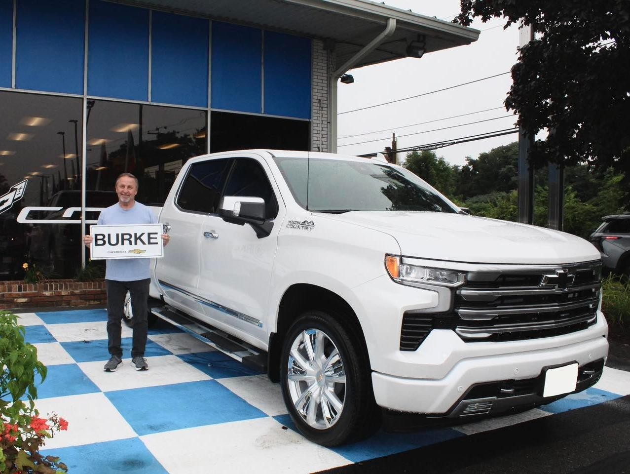 Welcome to the Burke Chevy Family, Ray!