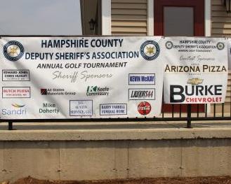 Hampshire County Deputy Sheriff's Association Annual Golf Tournament Banner