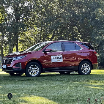 Burke Chevrolet, Red Equinox, Northampton St.Patrick's Association Golf tournament 2024