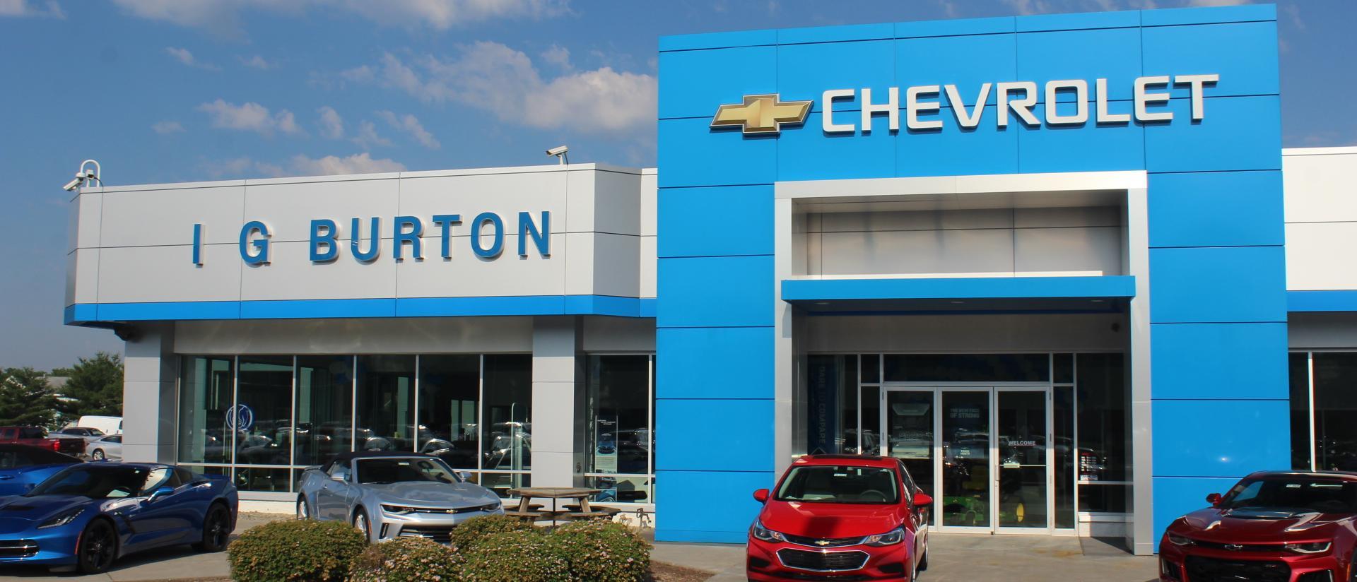 History of i.g. Burton auto dealerships Delaware