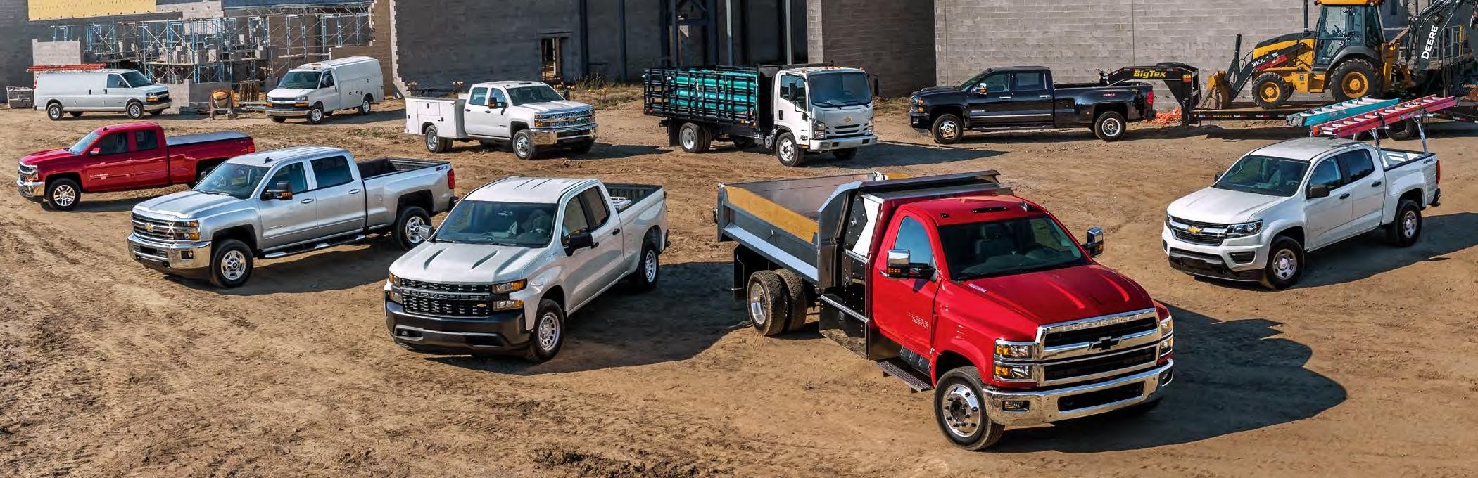 Commercial Trucks at i.g. Burton