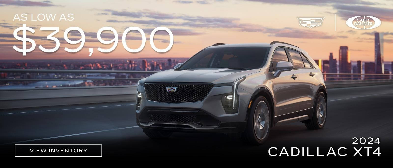 Shop the Cadillac XT4 SUV