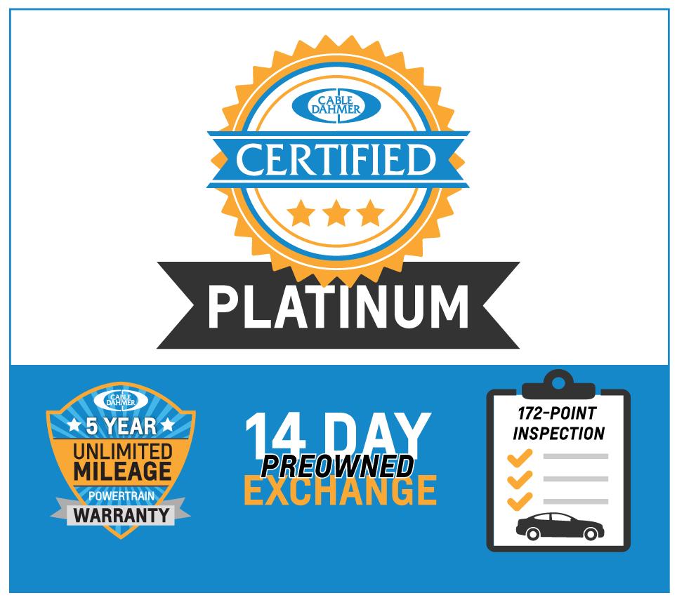 PLATINUM CERTIFIED LOGO PLATINUM CERTIFIED LOGO