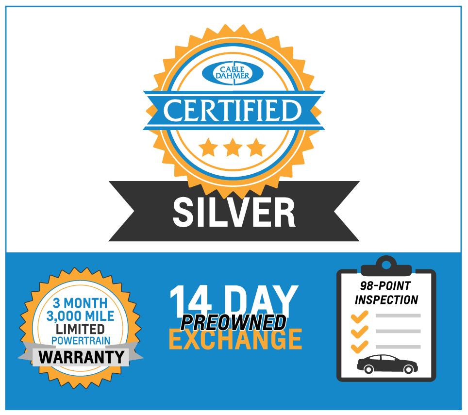 SILVER CERTIFIED Badge SILVER CERTIFIED Badge