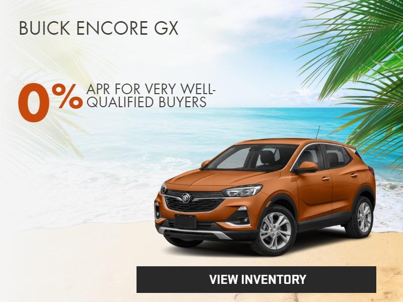Encore GX
0% APR for well-qualified buyers