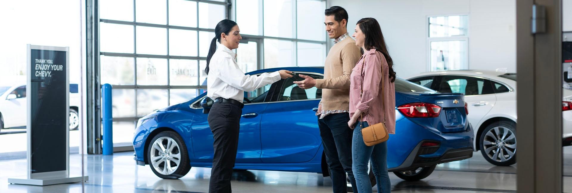 Local Chevy service department