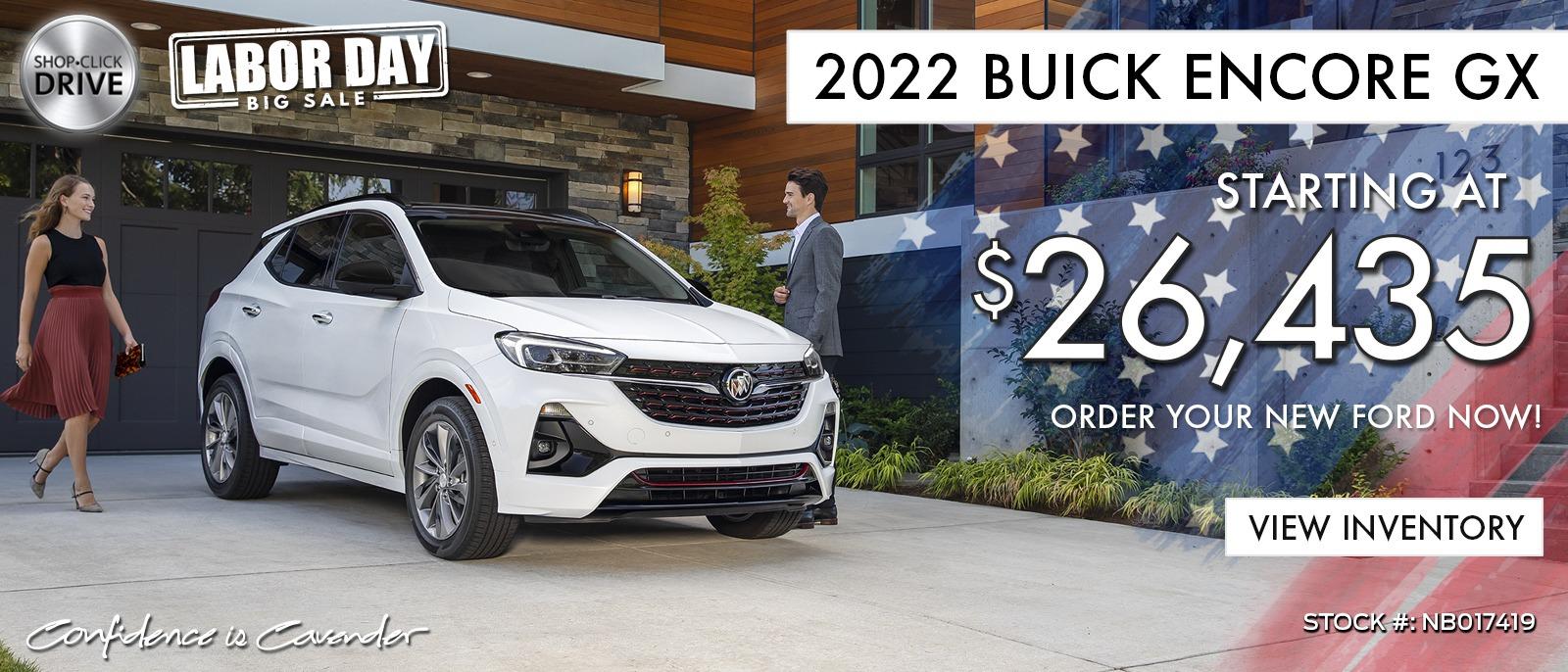 2020 BUICK GX