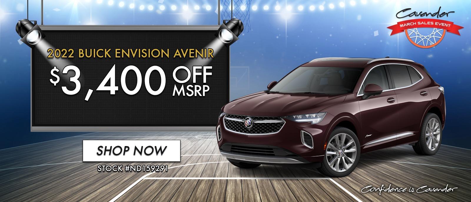 2022 BUICK ENVISION