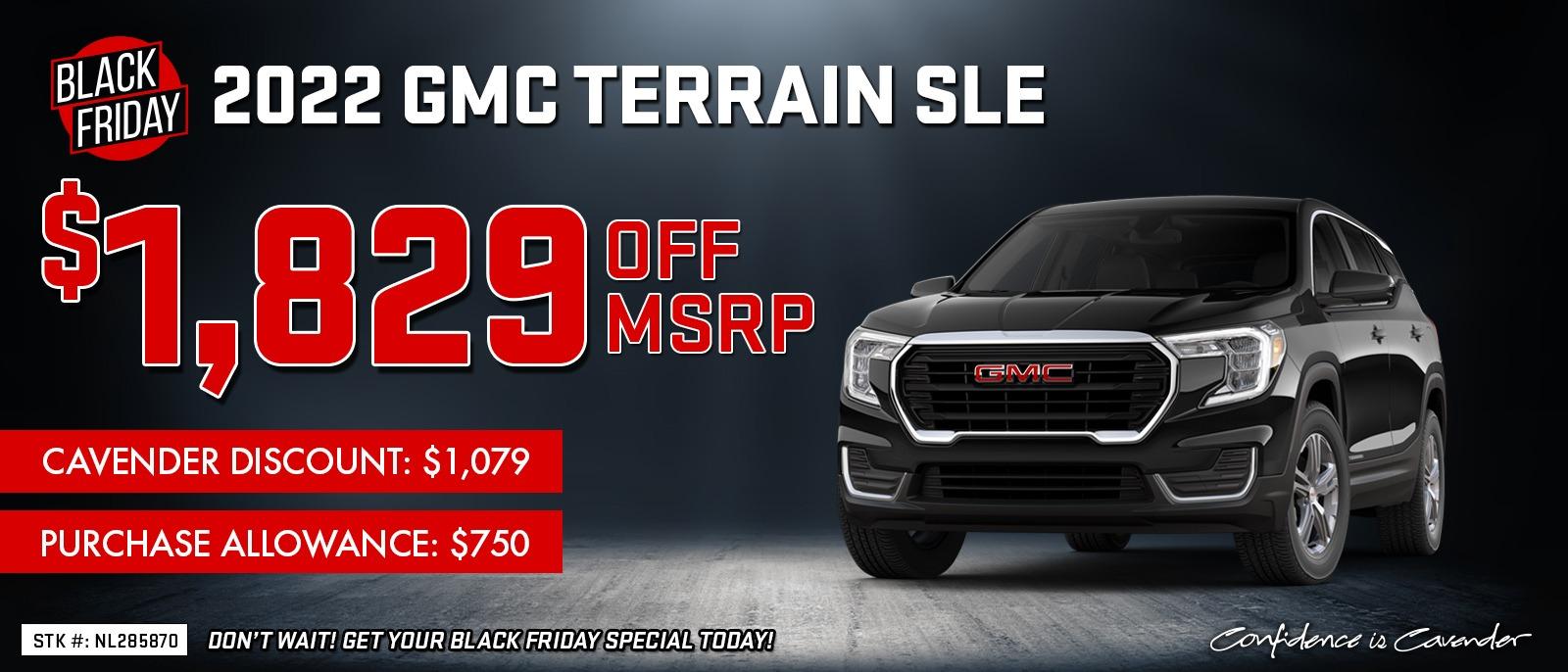 2022 GMC TERRAIN