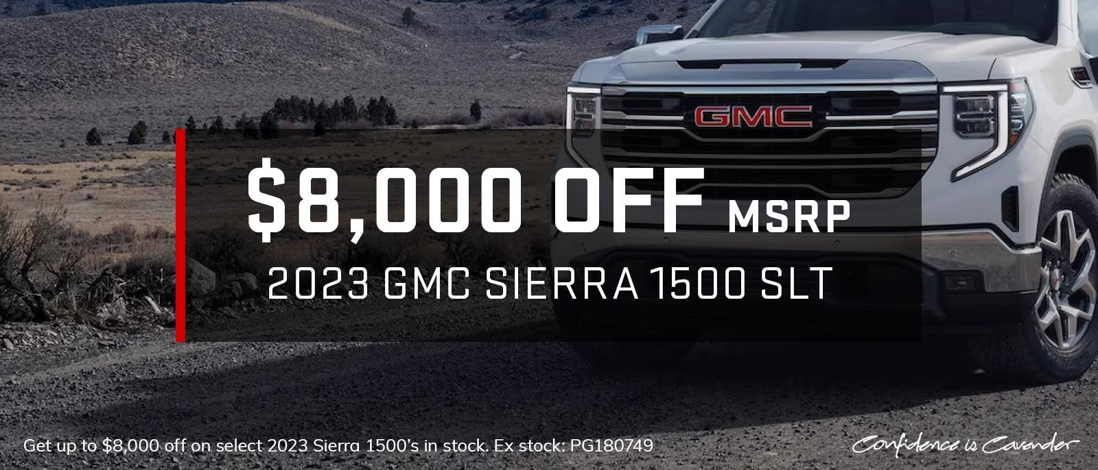 2023 GMC SIERRA 1500 SLT