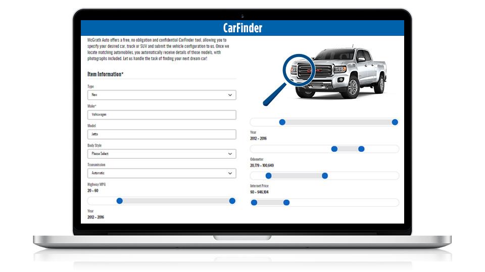 laptop showing online car finder tool laptop showing online car finder tool