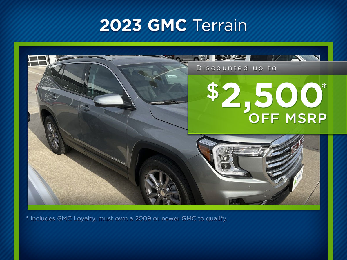 Select 2023 GMC Terrain