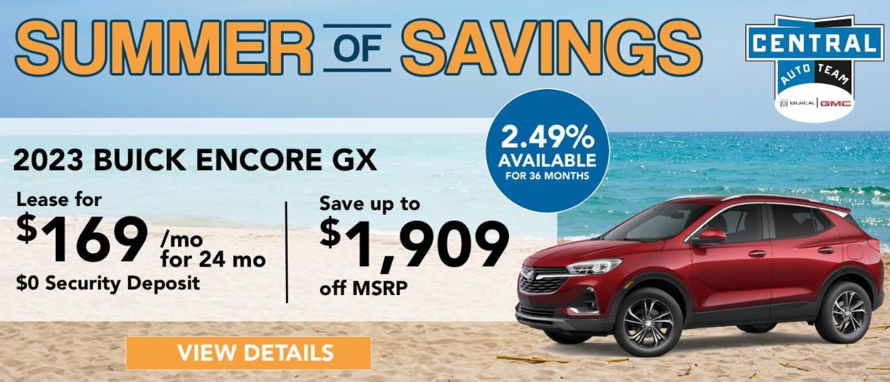 Buick Specials at Central Buick GMC of Norwood in NORWOOD, MA