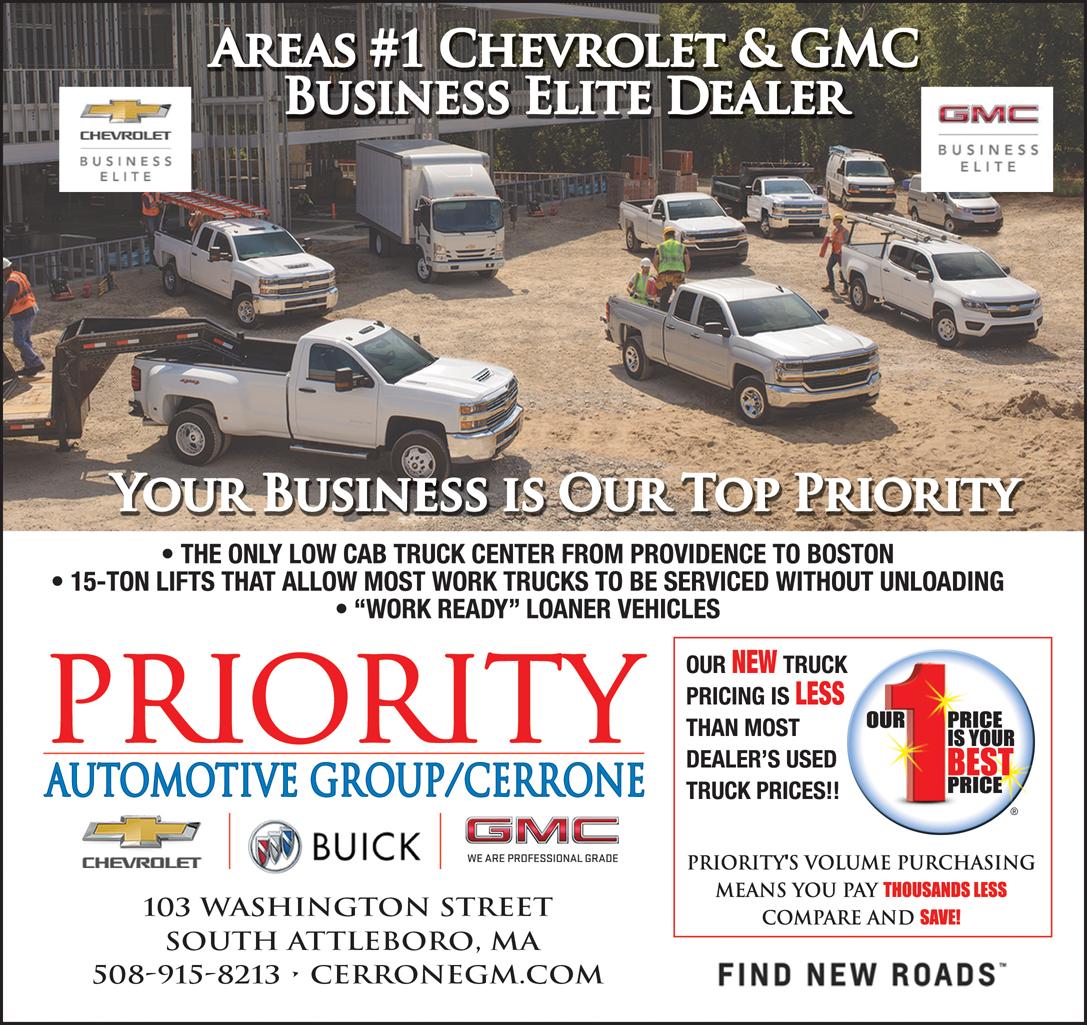 Work Truck Specials in SOUTH ATTLEBORO at Cerrone Chevrolet Buick GMC
