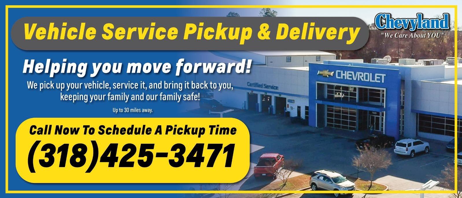 Vehicle Service Pickup & Delivery