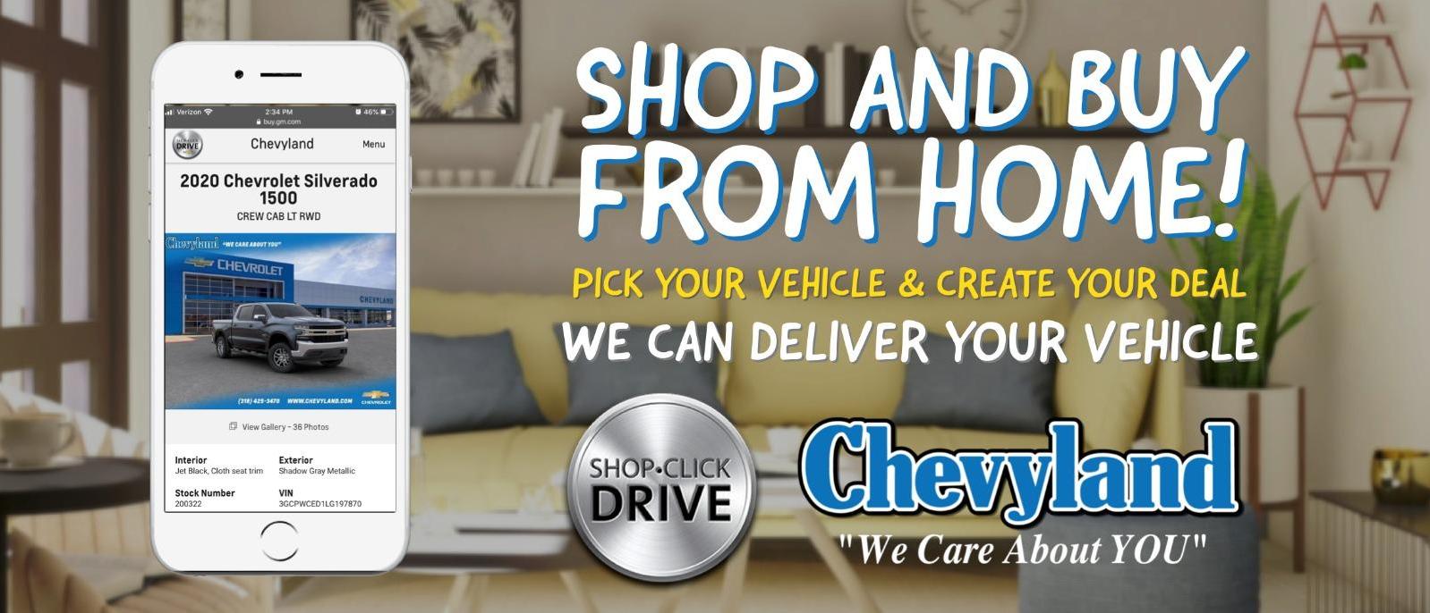 Shop and Buy from Home